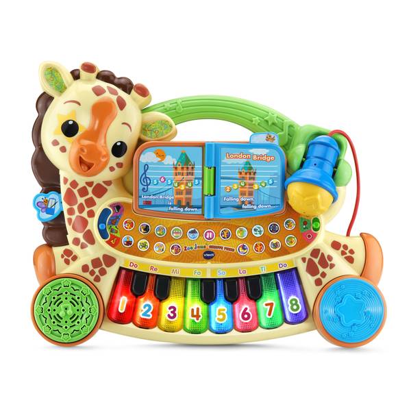 VTech Zoo Jamz Giraffe Piano - 80-560300 | Blain's Farm & Fleet