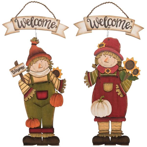 Photo of Plywood Scarecrow Hanging Assortment