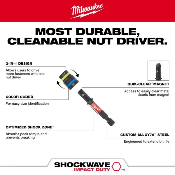 Milwaukee SHOCKWAVE Impact Duty 5/16