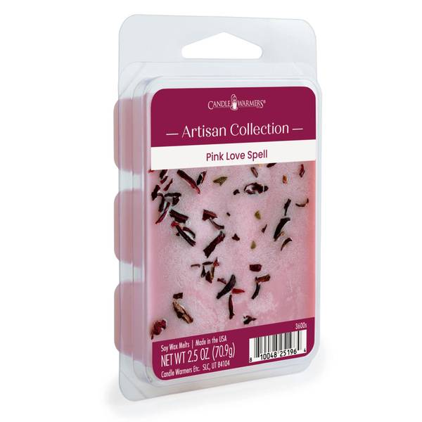 Photo of 2.5 oz Pink Love Spell Artisan Wax Fragrance Melt