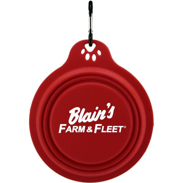 Photo of Clip-A-Bowl, Red Travel Pet Water Bowl