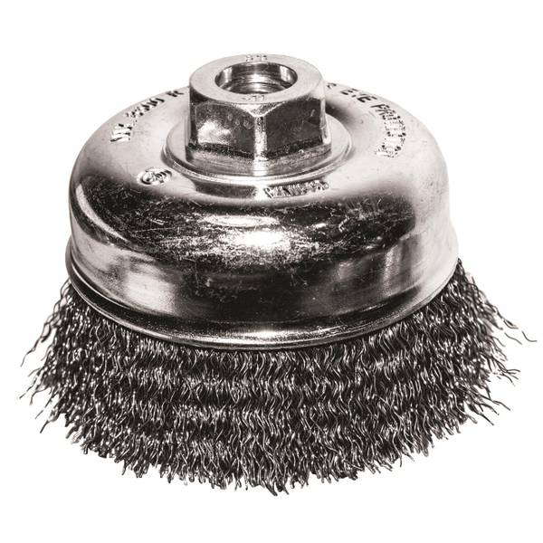 Photo of 3 x 5/8-11 Crimp Cup Brush