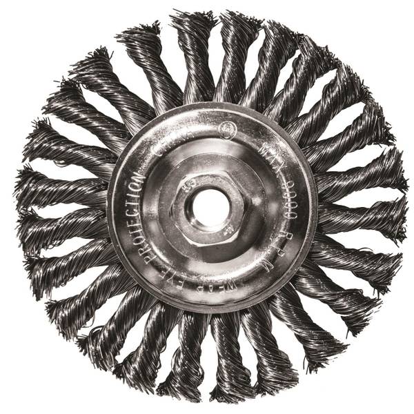Photo of 6 x 5/8-11 Knotted Wheel Brush