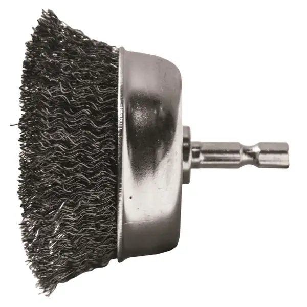 Century Drill & Tool 2-3/4 Fine Clam Cup Brush - 76223 | Blain's