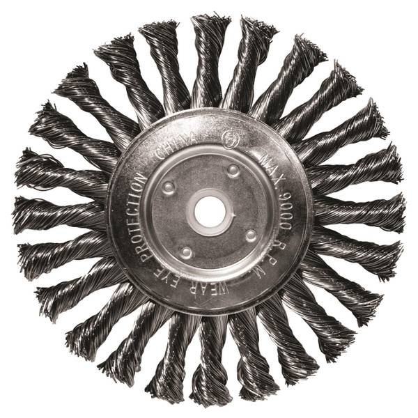 Photo of 6" Coarse Knotted Wire Wheel