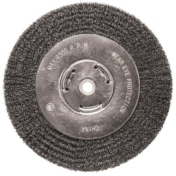 Photo of 8" Coarse Crimped Wire Wheel