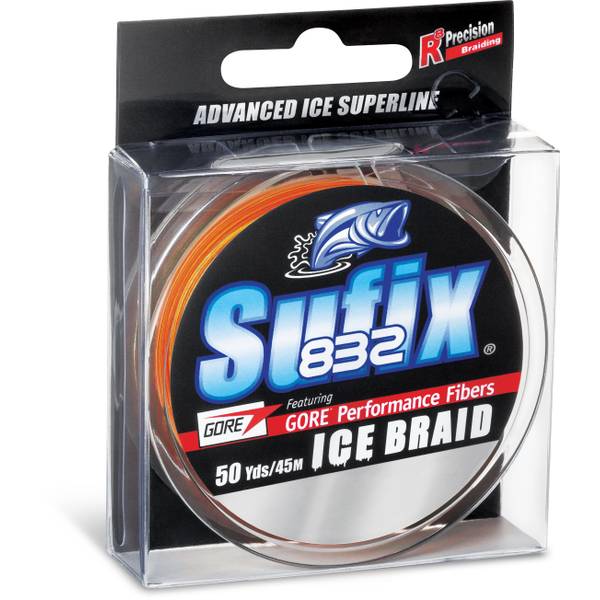Sufix 6 Lb Clear Advance Ice Fluorocarbon Line - 677-006C