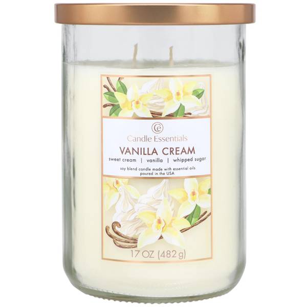 Photo of 17 oz Vanilla Cream Candle