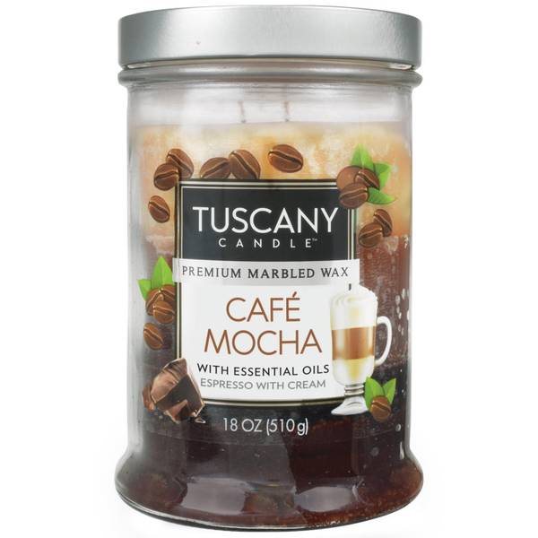 Photo of 18 oz Cafe Mocha Triple Pour Candle