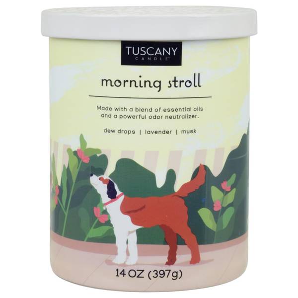Photo of 14 oz Morning Stroll Pet Candle