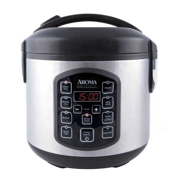 Photo of 8-Cup (Cooked) Digital Rice Cooker, Multicooker & Food Steamer