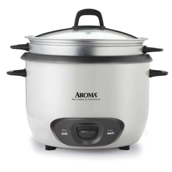 Photo of 6-Cup Pot Style Rice Cooker and Food Steamer