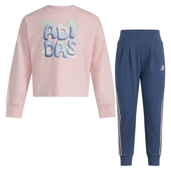 Adidas girl jogger 2024 set