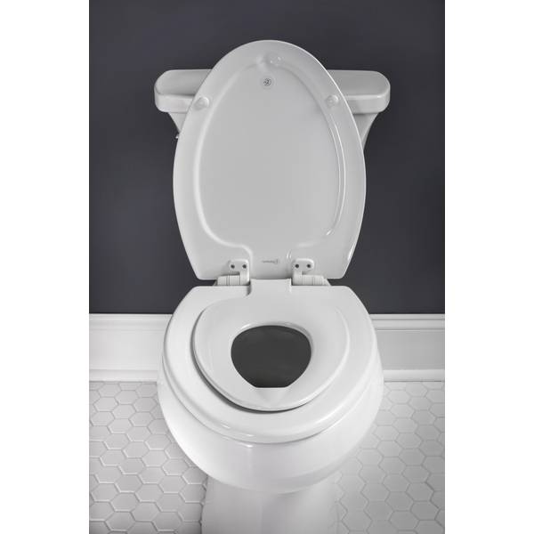 Bemis Mayfair NextStep2 Toilet Seat with Built-In Potty Training