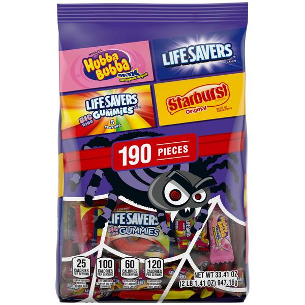 Photo of 109-Piece Grab Bag Fruity Favorites Variety Mix