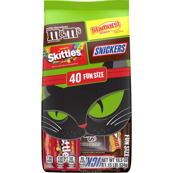 Photo of 18.5 oz, 40-Piece FUN SIZE Chocolate & Fruity MIX Bag