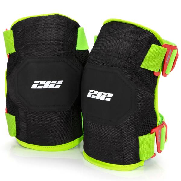 Photo of Breathable Mesh Gel Core Foam Knee Pads with Hi-Viz Straps