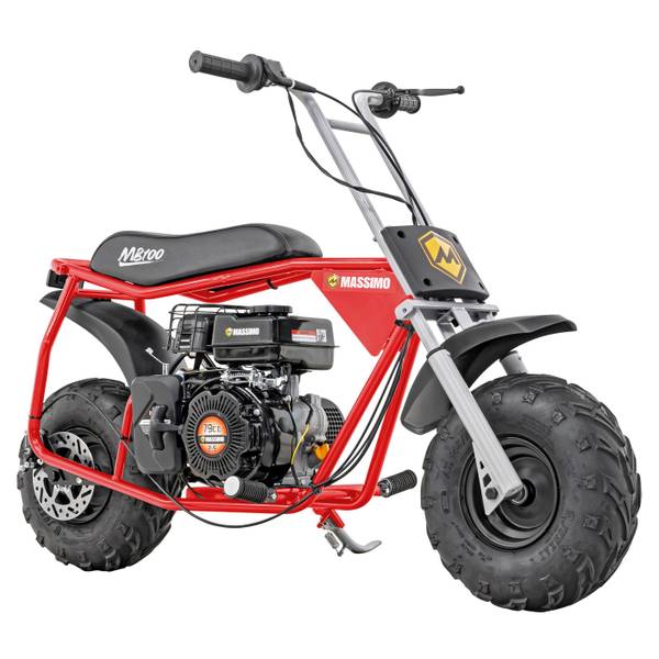 Massimo Motor Sports MB100 79CC Mini Bike, Red - Y180100713 | Blain's ...