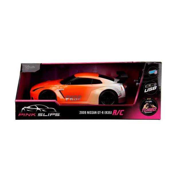 Jada Pink Slips RC 2009 Nissan Skyline GTR R35 1 16 Scale