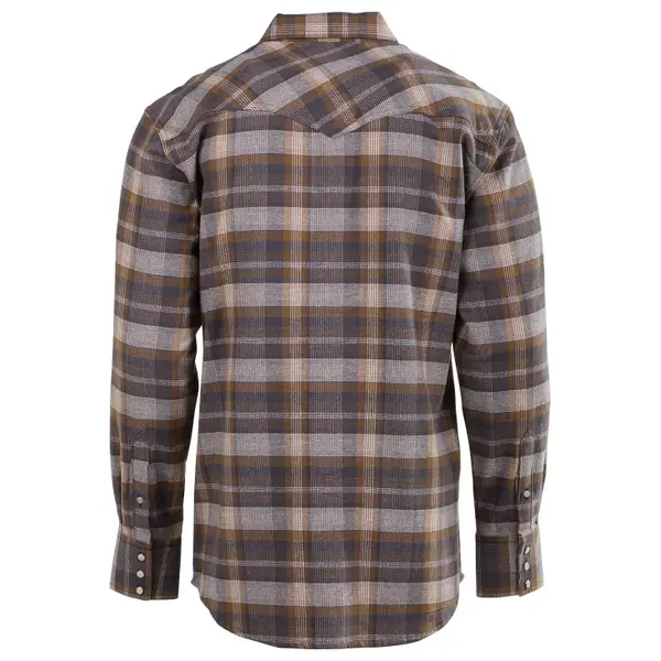 Work N' Sport Men's Long Sleeve Western Flannel - 44519 Work N' Sport Men's Long Sleeve Western Flannel - 44519