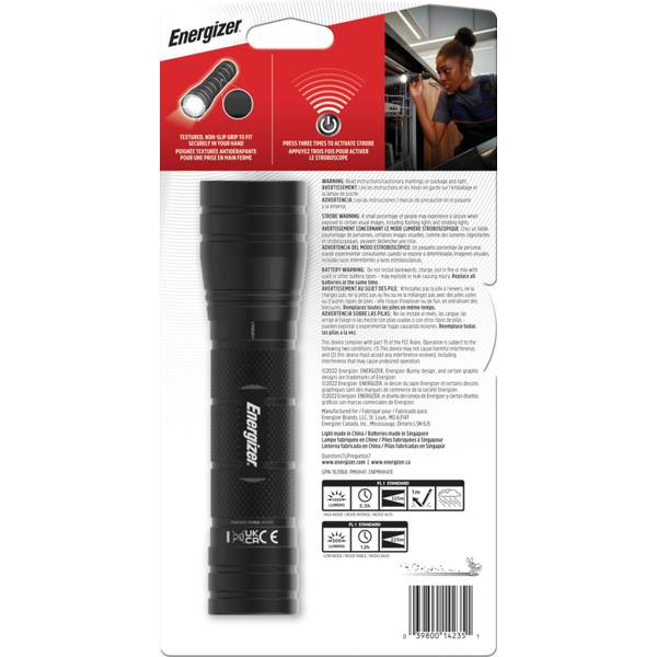Energizer 1000 Lumen Metal Handheld Light - ENPMHH41E | Blain's