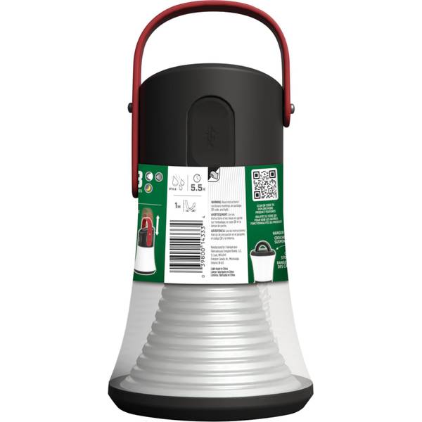 Energizer Rechargeable LED Lantern With Micro-USB Charging Cable, Lithium, Outage, Camping Light, Charger Port