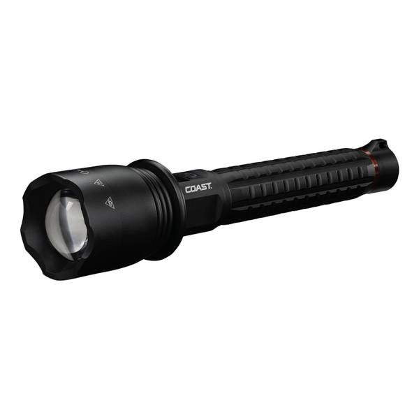 Photo of Coast XP40R 8000 Lumen Rechargeable Dual Power LED Flashlight with POWERiQ Real-Time Display