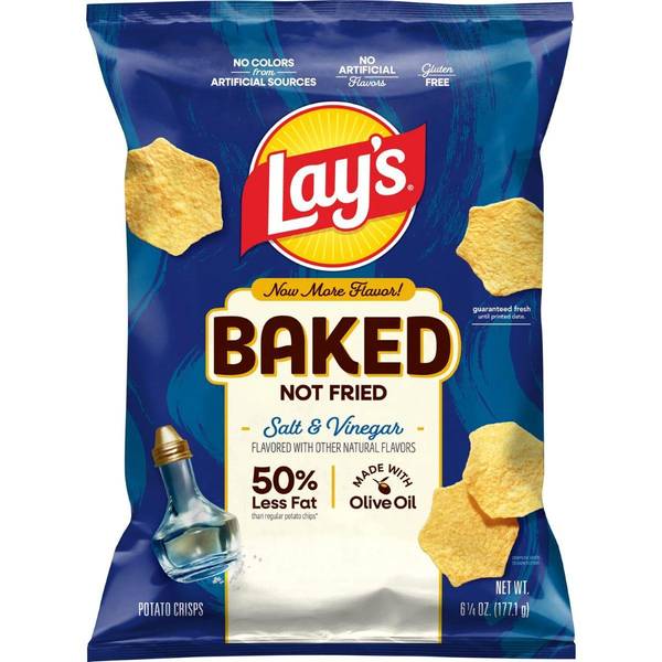 Photo of 6.25 oz Baked Salt n' Vinegar Potato Chips