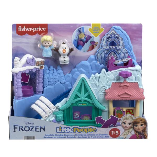 Little People Frozen Arendelle Sledding Adventures HWB34 Blain s Farm Fleet