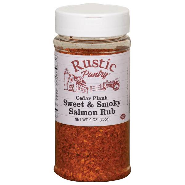 Photo of 9 oz Cedar Plank Sweet and Smoky Salmon Rub