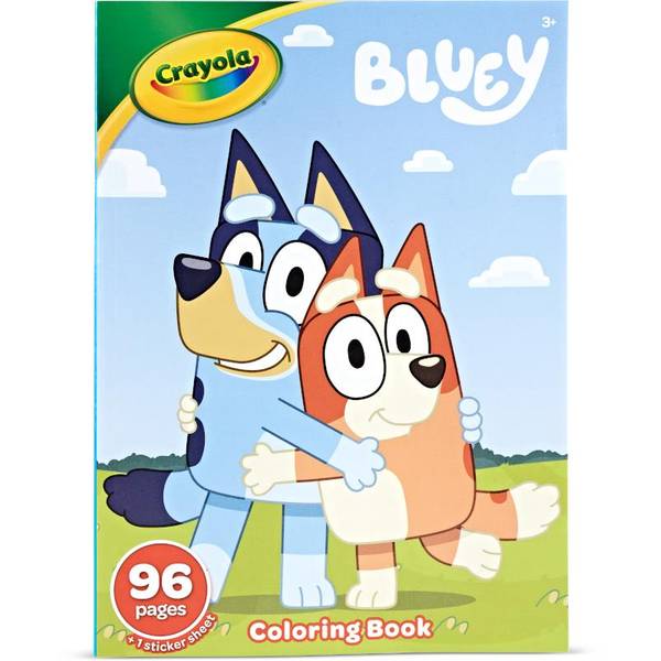 Photo of 96-Page Bluey Coloring Book