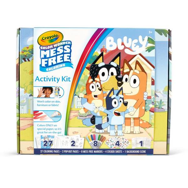 Crayola Bluey Color Wonder Activity Kit - 75-7161 | Blain's Farm & Fleet