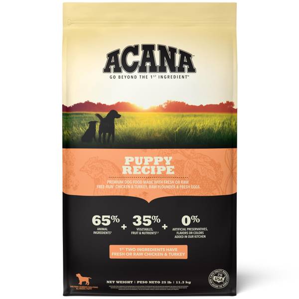 Photo of Puppy Recipe Dry Dog Food, 25 lb, High Protein
