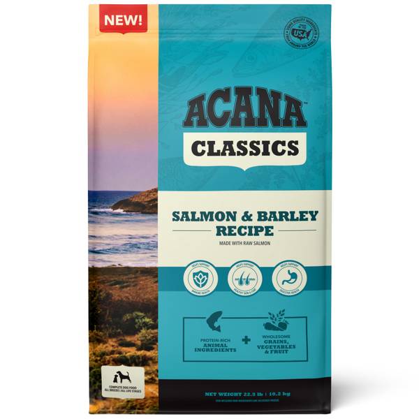 Photo of Classics Salmon & Barley Recipe Dry Dog Food 22.5 lb, Protein-rich Salmon