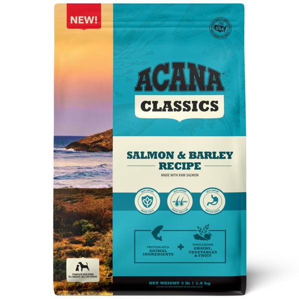 Photo of Classics Salmon & Barley Recipe 4 lb, Protein-rich