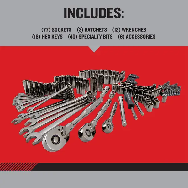 Craftsman 154-Piece OVERDRIVE Mechanics Tool Set