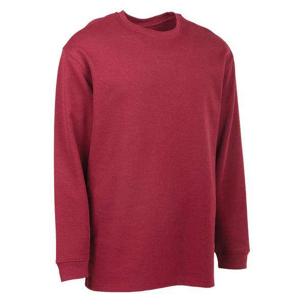 スウェット・トレーナー Acon Paul Winter Long Sleeve T Shirt (6color) Men's 100% Cotton Long Sleeve Crew Neck T-Shirt | Fair Indigo