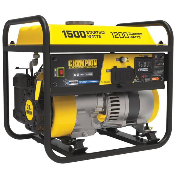 Photo of 1200-Watt Portable Generator with CO Shield