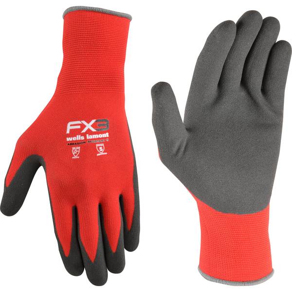 Wells Lamont Men's FX3 Nitrile Coated Grip Work Gloves - 448-600-M