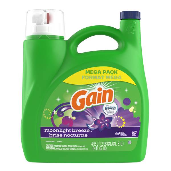 Photo of 154 oz Aroma Boost Moonlight Breeze Liquid Laundry Detergent