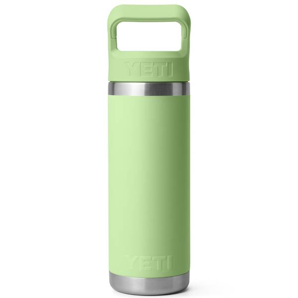 YETI Rambler 18 oz Water Bottle with Color Matched Straw Cap