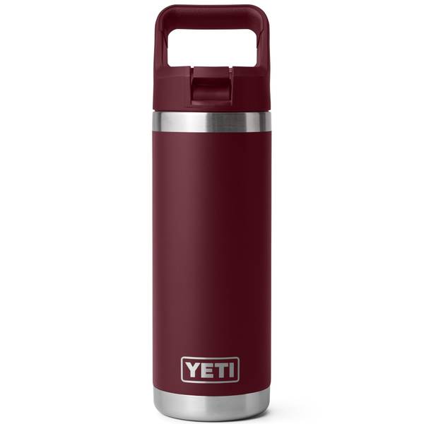 YETI Rambler 18 oz Water Bottle with Color Matched Straw Cap, Wild Vine ...