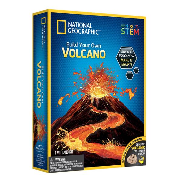 Build a Volcano Science Education Kit by National Geographic