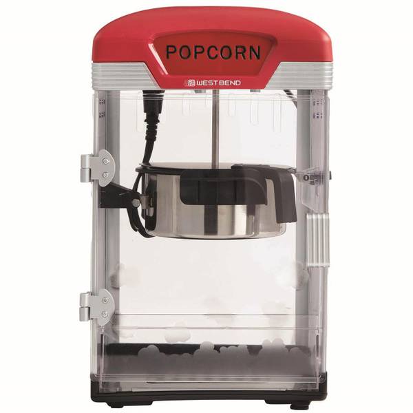 West Bend 4 Quart Theater Crazy Popcorn Machine PCWBTCRD13 Blain