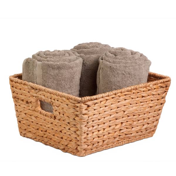 Photo of Large Square Natural Basket