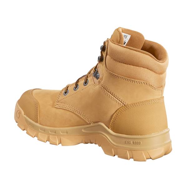 Carhartt Waterproof Steel‎ Toe Work Boots Mens Size 10.5 Tan CMF6356 EH Carhartt Rugged Flex WP Comp-Toe Boot Wheat – Steel Toes main image 3