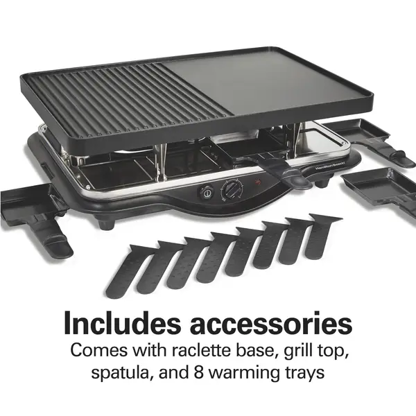 Hamilton Beach Raclette Party Indoor Grill - 31612-MX | Blain's