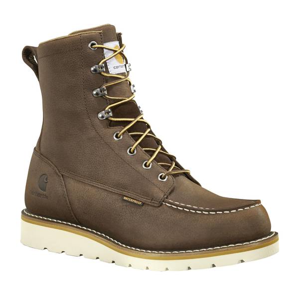 Photo of Men's 8" Waterproof Moc Toe Wedge Boots