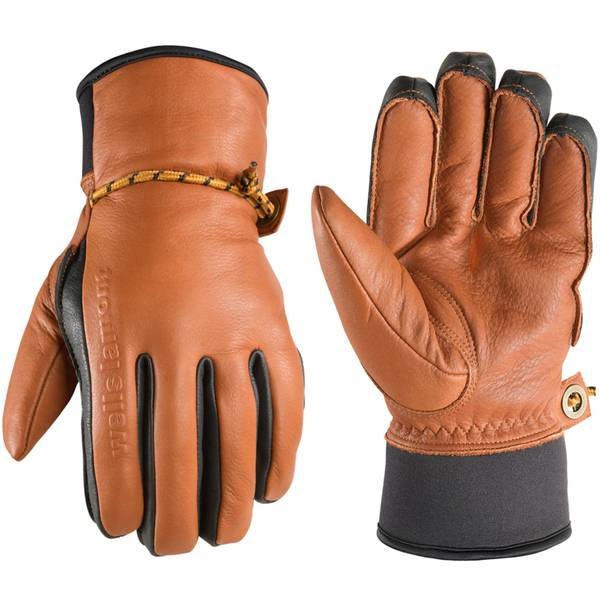 Wells Lamont Men s HydraHyde Leather Insulated Outdoor Gloves 993 M Blain s Farm Fleet