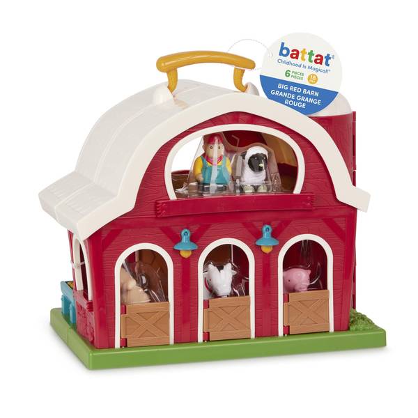 Battat Big Red Barn Farm Animal Set - BT4526Z | Blain's Farm & Fleet